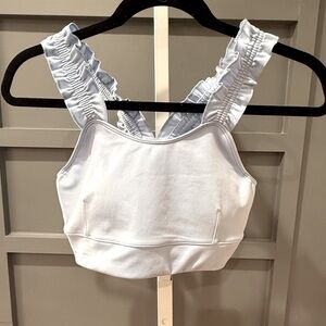 ebb & flow sports bra. Size M. Light blue.
